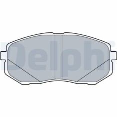 DELPHI LP3538 set placute frana,frana disc