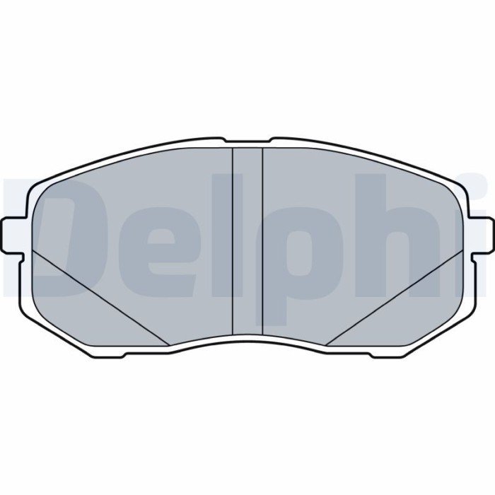 DELPHI LP3538 set placute frana,frana disc