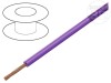Cablu FLRY-B 1x0,75mm2 litat Cu PVC violet 60V