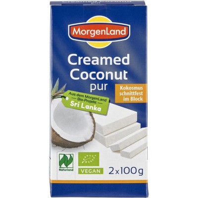 Crema de Cocos Ecologica Solida MorgenLand Pronat 200gr foto