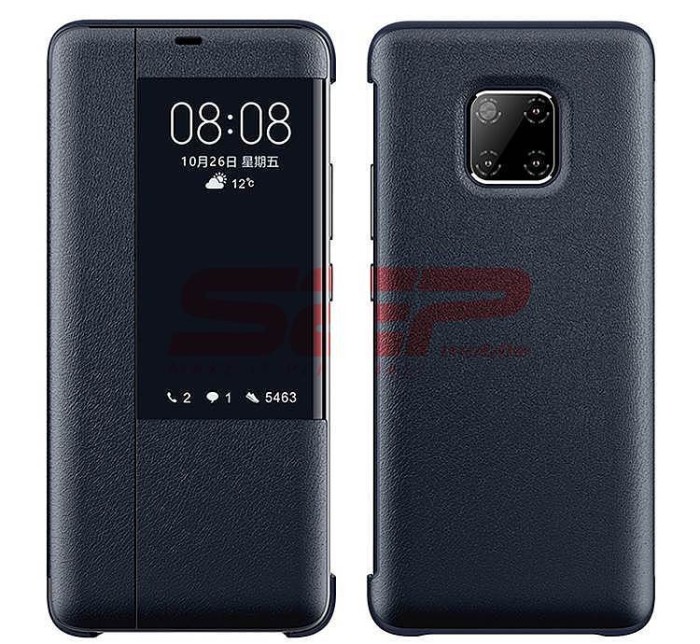 Toc Smart View Flip Huawei Mate 20 Pro Midnight Blue