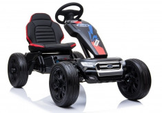 Go kart electric Ford Ranger, negru foto