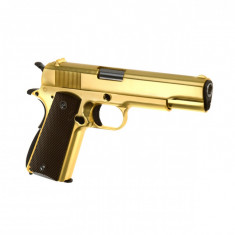 Replica pistol M1911 Metal Gold GBB WE