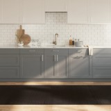 vidaXL Covor dreptunghiular, maro &icirc;nchis, 100x300 cm, bambus
