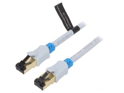 Patch Cord S/FTP Cat6 Gri 1.5m Aurit foto