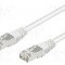 Cablu patch cord, Cat 5e, lungime 0.5m, SF/UTP, Goobay - 93478