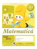 Matematică, grupa mijlocie 4+. Caiet de lucru - Paperback - D. Denisova - Litera mică