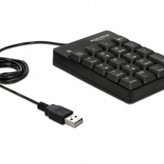 Tastatura numerica USB 19 taste, Delock 12481