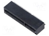 Conector margine PIN 60 1mm aurit SMT SAMTEC pentru PCB