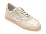 Pantofi sport GRYXX albi, 5001782, din piele naturala