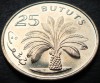 Moneda exotica 25 BUTUTS - GAMBIA, anul 1998 * cod 3979 = UNC, Africa
