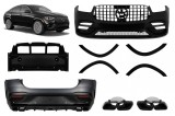 Pachet tuning Mercedes GLE Coupe C167 2019+ cu grila si ornamente negre