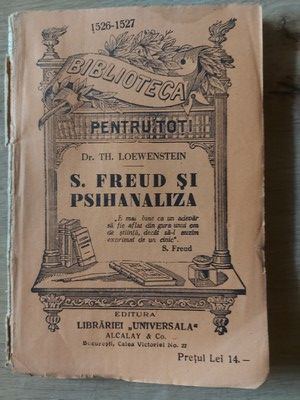 S. Freud si psihanaliza- Th. Loewenstein