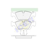 Set placute frana punte fata BMW Seria 3 E36, 1990-2000, E46, 1998-2006, Z3 E36, 1995-2003, Icer Brakes Spania