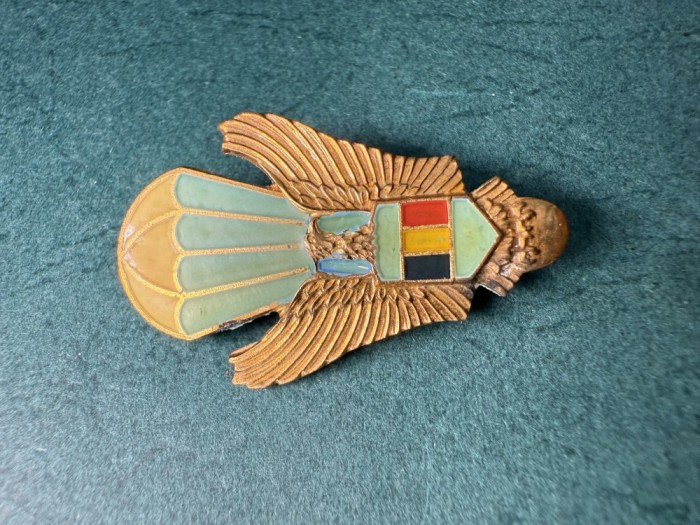 Insigna parasutist RSR Romania absolvent monetaria statului