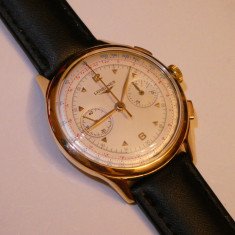 CEAS AUR 18K LONGINES - Cal. 30CH - Ref. 5967 - Chrono - 1958 - RAR - Servisat !