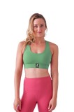 Bustiera femei Joma Daphne Bra Khaki, M