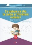 Ce trebuie sa stiu la limba romana? Trec in clasa 5 - Caiet - Daniela Besliu, Nicoleta Stanica