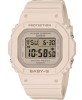 Ceas Dama Casio G-Shock Baby-G Digital BGD-565U-4ER Roz, Rezistent Apa 10ATM, Curea Rasina, Geam Mineral, Marime Universala