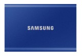 SSD. extern SAMSUNG T7, 2TB, USB 3.2 gen 1, R/W: 1050/1000 MB/s, albastru, &quot;MU-PC2T0H/WW&quot; (timbru verde 0.18 lei)