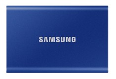 SSD. extern SAMSUNG T7, 2TB, USB 3.2 gen 1, R/W: 1050/1000 MB/s, albastru, &quot;MU-PC2T0H/WW&quot; (timbru verde 0.18 lei)