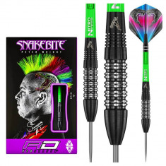 Set sageti darts RedDragon steel Peter Wright Black strike 90% wolfram, 24g foto