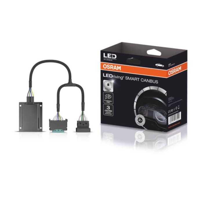 OSRAM LEDriving Smart CANBUS H7 &ndash; Resistor LEDSC03, 12 W, anti-eroare, flicker-free, legal UE