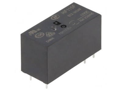 Releu Electromagnetic SPST-NO 12VDC 16A 250VAC foto