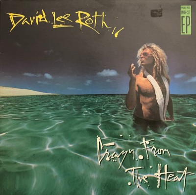 Vinil LP David Lee Roth &amp;ndash; Crazy From The Heat 12&amp;quot;, EP (VG++) foto