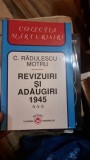 Constantin Radulescu Motru - Revizuiri si Adaugiri Vol. 3