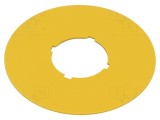 Tăbliţă descriptivă 22mm pentru butoane de siguranță Eaton Electric