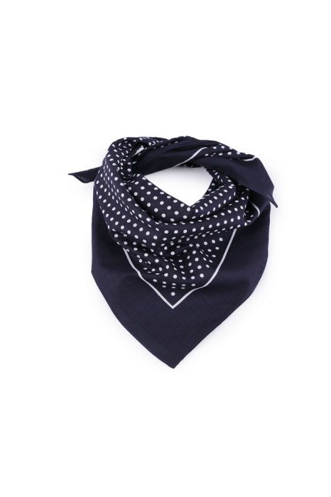 Batic bumbac, imprimeu buline, 55x55 cm Bleumarin
