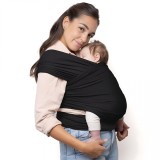 Marsupiu ergonomic blik&trade; tip wrap pentru purtarea bebelusilor, design pentru alaptare, comod si usor de folosit, reglabil, marime universala, 0-36 lun