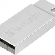 Stick USB Verbatim Metal Executive, 32 GB, USB 2.0 (Argintiu)