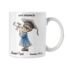 Cana alba personalizata &quot;Adio Gradinita&quot;, INOVATIX&reg;. 330ml, Oem
