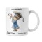 Cana alba personalizata &quot;Adio Gradinita&quot;, INOVATIX&reg;. 330ml
