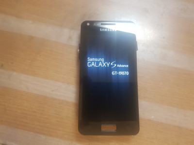 Display Amoled Samsung Galaxy S Advance I9070 Black Livrare gratuita! foto