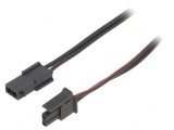 Cablu Micro-Fit 3.0 tată-mamă 2 pini 1m 4A PVC