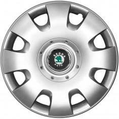 Set 4 Buc Capace Roti Sks Skoda 15&quot; 304