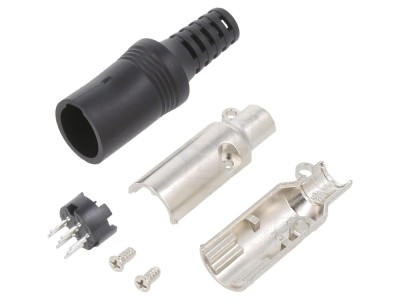 Conector circular 8 pini drept 2A foto