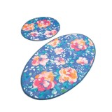 Cumpara ieftin Set 2 Covorase de Baie Flowers, Chilai Home
