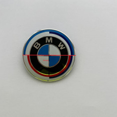 Emblema capota BMW aniversara 74 mm