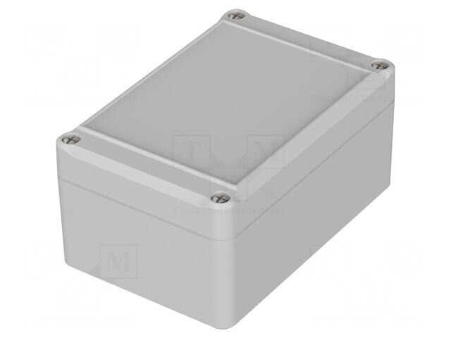 Carcasă universală gri IP65 80x120x57mm EUROMAS II