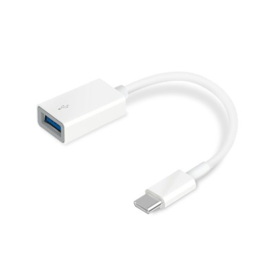 CABLU ADAPTOR TP-Link, USB Type-C(T) to USB 3.0(M), 10cm, alb &amp;quot;UC400&amp;quot; (timbru verde 0.08 lei) foto