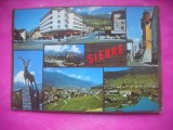 HOPCT 20105 SIERRE VALAIS IN 1971 -STAMPILA / TIMBRU -ELVETIA -CIRCULATA
