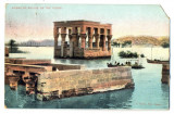 AD 926 C. P. VECHE - KIOSKE OF PHILAE ON THE FLOOD-EGYPT -CIRCULATA 1907, India, Printata