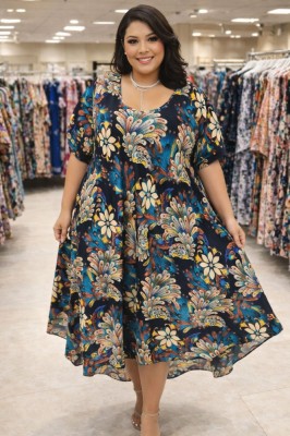 Rochie Maxi din Vascoza cod 0025Marimea foto