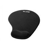 Mousepad ergonomic, Blow, 230x190 mm, Negru