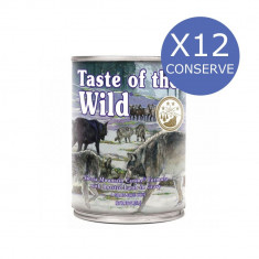 Bax 12 Conserve Taste Of The Wild Sierra Mountain 390 gr. foto