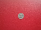 FRANTA - Moneda istorica 50 CENTIMES 1916 ( 2,5 grame Argint 0,835 ) - AUNC
